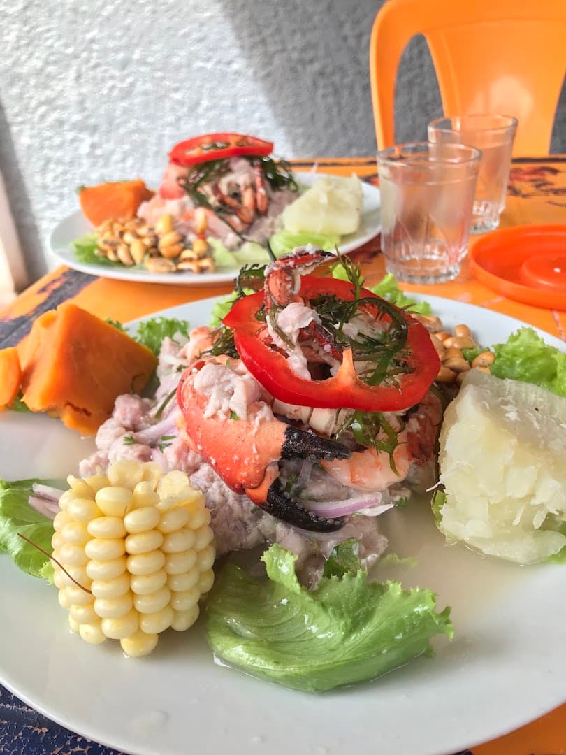 Una vista de Cevicheria "Las Palmeras"